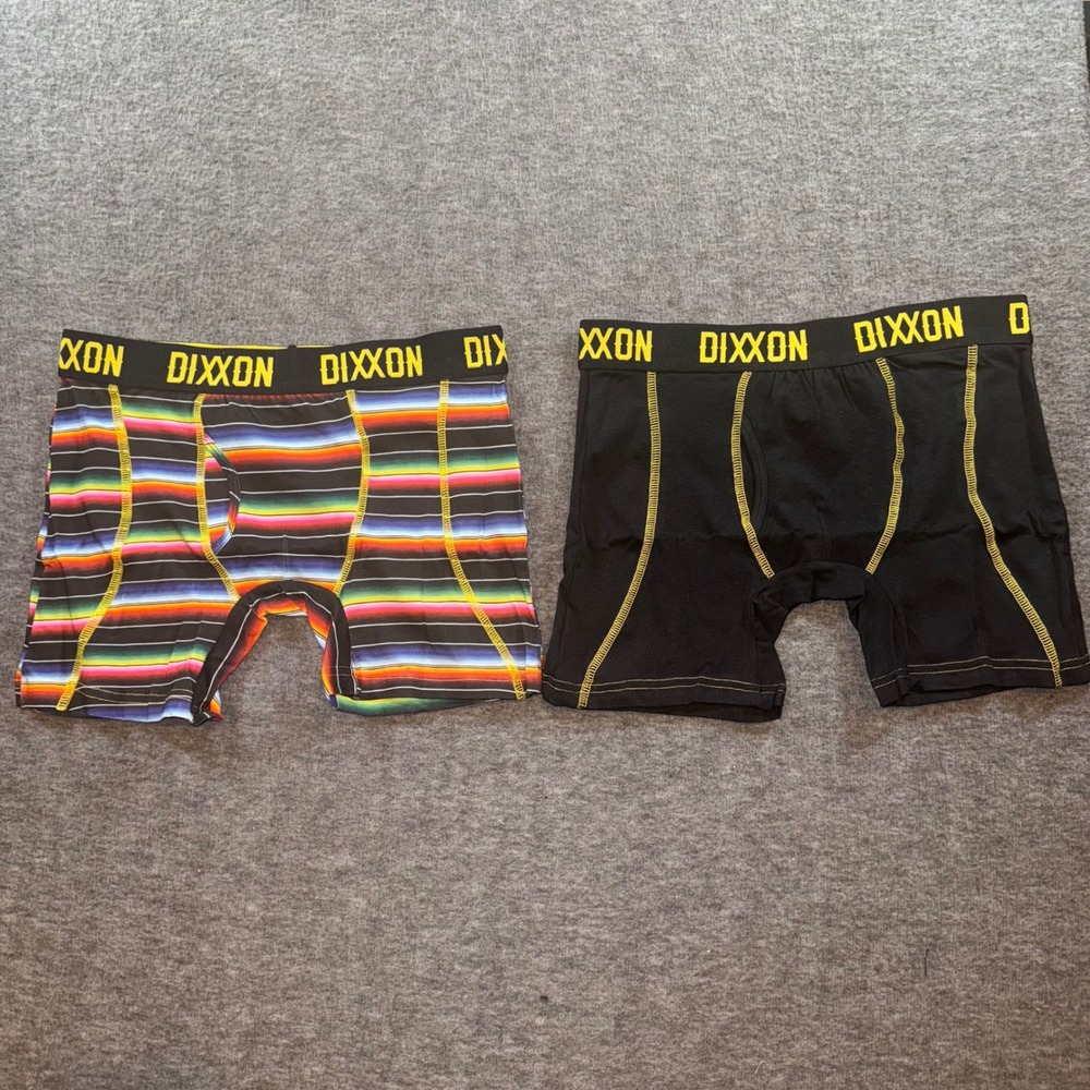 DIXXON Premium Boxer Briefs *TWO* 2 Packs (4 Total) Multi Pattern Mens L NEW - Picture 3 of 14